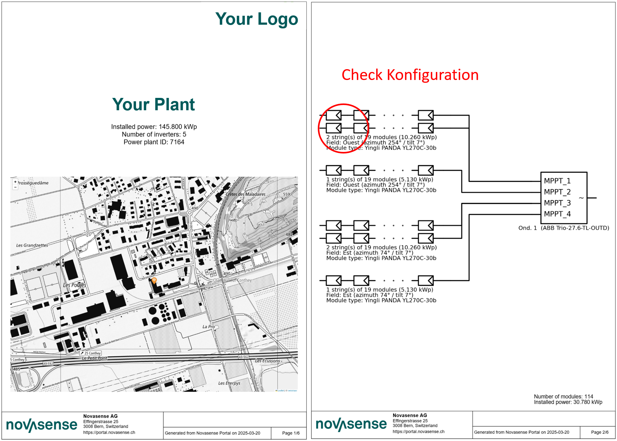Layout check