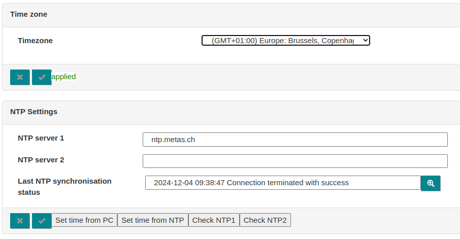 Webdyn date and time